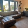 leather  chaise sofa Image 3