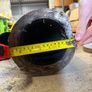 7" Flue Pipe - 8ft 7" long with cowel and insulated Image 3