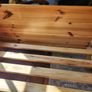 solid pine single bed Image 3