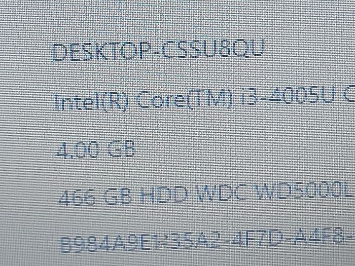 HP 350 G1, 15.6 inch Laptop, 4GB Ram, 500GB HDD Intel Core i3-4005U, 1.7GHz, Windows 10 Pro, Microsoft Edge, Chrome