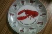 'How to Eat a Lobster' Plate