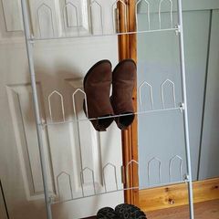 Over the door wire hanging shoe rack