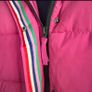 Boden Pink Puffa Coat Image 3