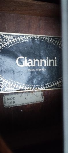 Giannini AWN-31 Bossa Nova guitar
