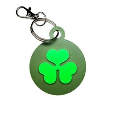Aer Lingus Shamrock Retro 3D Keyring