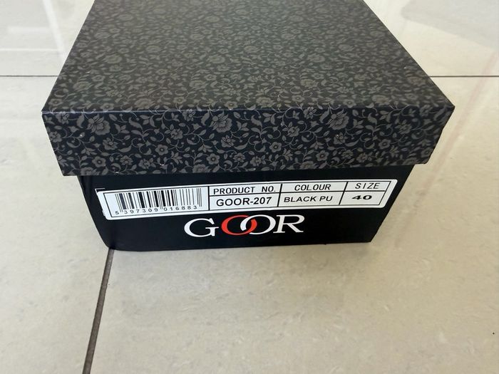 Goor 207 Formal Shoe - Black size 40