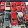 24 Vintage Car models: Wiking, Norev, Praline Image 4