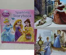 Disney Princess Sparkling Classic Storybook Hardback