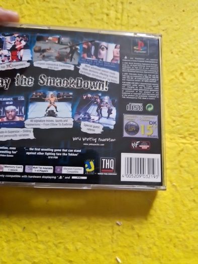 WF SmackDown PlayStation1 Ps1 PlayStation2 Ps2 games Original