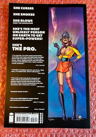 The Pro 2007 Third Printing Comic Gareth Ennis creator of the Boys