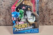 Marvel Superhero Mashers Iron Man Black Gold Action Figure 6.5 Inch  Hasbro 2013 Brand New Sealed