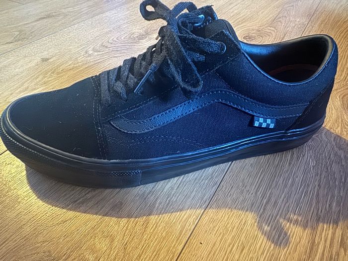 Vans all black size UK 10.5 EUR 45