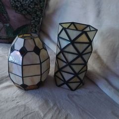 Tiffany style stain glass lampshades