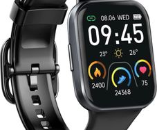 Smart Watch for Men Women, 1.69"Touch Fitness Watch with Heart Rate Sleep Monitor, Fitness Tracker 25 Sports Modes Step Counter Watch IP68 Waterproof Activity Trackers Smartwatch for Android iOS MULTIPLE COLOURS AVAILABLE, SEE PHOTOS (FREE POSTAGE)