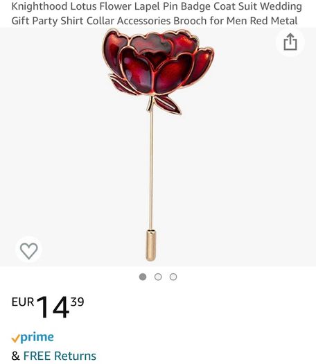Brooch pin