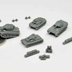 German ww2 tank models, Tiger 1, Panther, Stug, Panzer 3/4