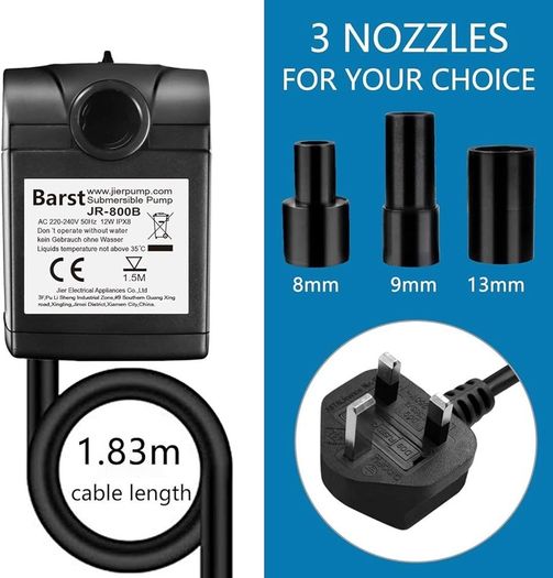 NEW SALE |  800L/H Submersible Water Pump,Ultra Quiet Aquarium Pump