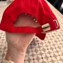 Red Baseball Cap Image 3