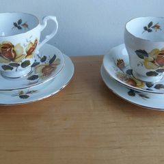 Vintage Royal Stafford China  Trio (2 Sets)