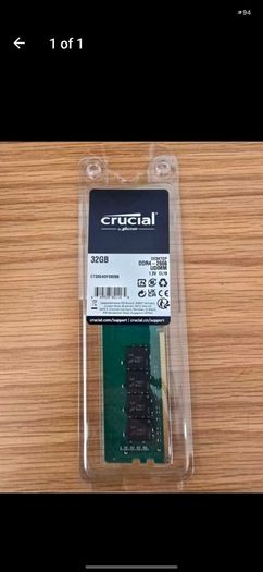 Crucial 32GB x 2