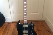 2009 Epiphone '65 Maestro Deluxe SG G-400 Ebony Solidbody