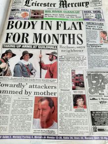 Vintage newspaper 1995 Leicester Mercury