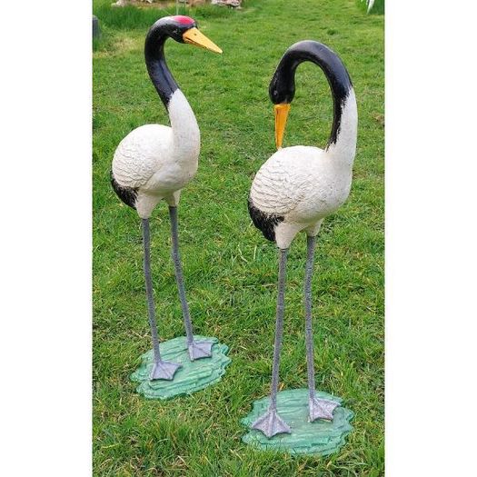 Crane Pairs Black & White H93