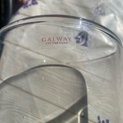 Galway crystal vase. Like new