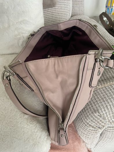 Coach Blush Pink Kristin Expandable Smooth Leather Tote Bag - Open to Reasonable Offer