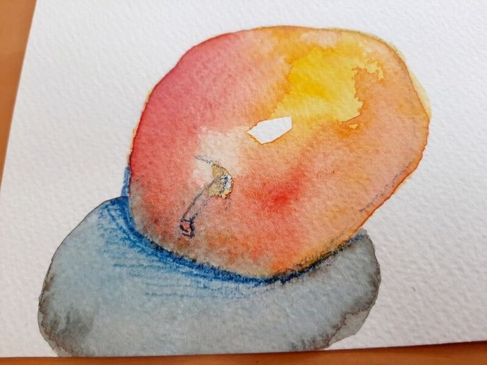 Original art (apple)