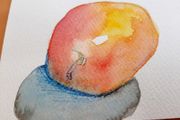 Original art (apple)
