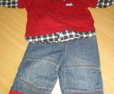 Baby boy outfit, age 3-6 months