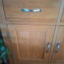 solid oak side board Image 4