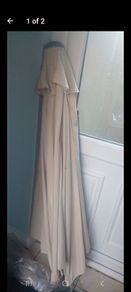 cream parasol