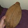 Vintage Hand Carved Wooden Serving Tray Image 4
