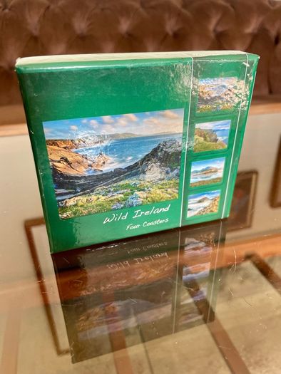 Wild Ireland Cork Backed Drinks Coasters