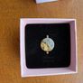 Pandora Sun and Moon Reversible Medallion Ring Sterling silver and 14k gold plating BRAND NEW Image 5