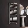 Reina Alento Polished Stainless Steel Radiator Heated Towel Image 4