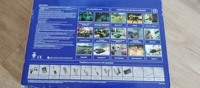 Ps2 Console Refurbished original controller hd adapter original box