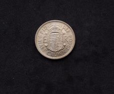 Great Britain : 1960 Queen Elizabeth II Half Crown