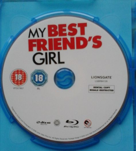 My Best Friends Girl [2008] Dane Cook, Kate Hudson, Jason Biggs, Diora Baird, Alec Baldwin, Riki Lindhome and Lizzy Caplan [Blu-ray Movie]
