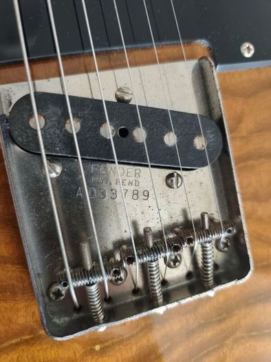 Telecaster - amber quilt