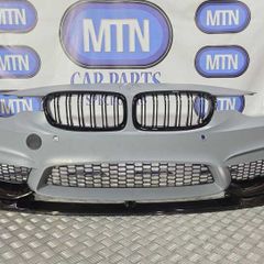 Front Bumper For BMW 3 Series 11-19 F30 F31 M3 Style Splitter Kidney Grill Fogs