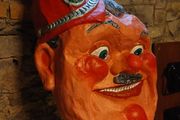 vintage carnival parade head