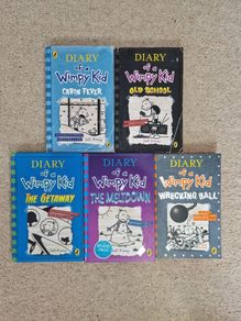 Diary of a Wimpy Kid Books Collection