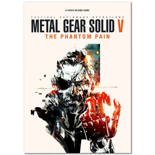 Metal Gear Solid - 1, 2, 3, 4, 5, R - A4 Posters