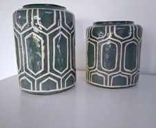 Green Vases (2)