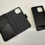 iPhone 12 13 Mini Convertible Leather Folio Case Image 2