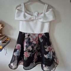 lipsy occasion girls dress age 7-8 worn twice