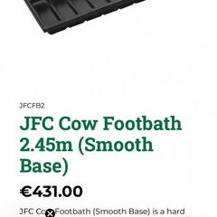 Cattle Hoof Bath